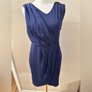 Tart Elegant Navy Midi Dress